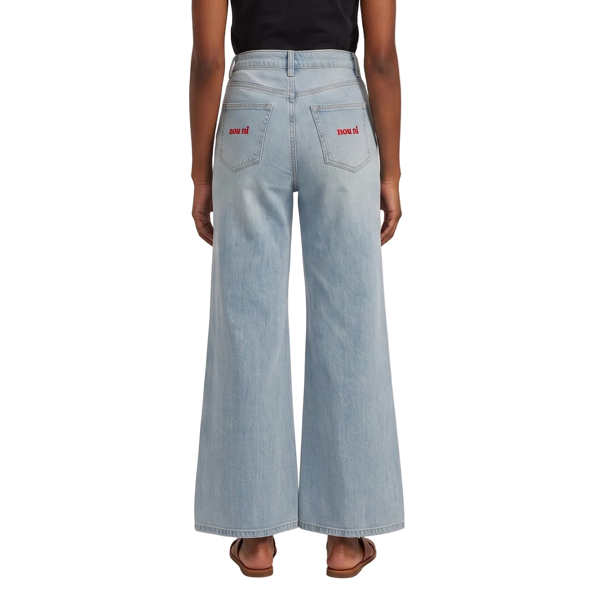 Women's Vintage Wash Flared Leg Jeans