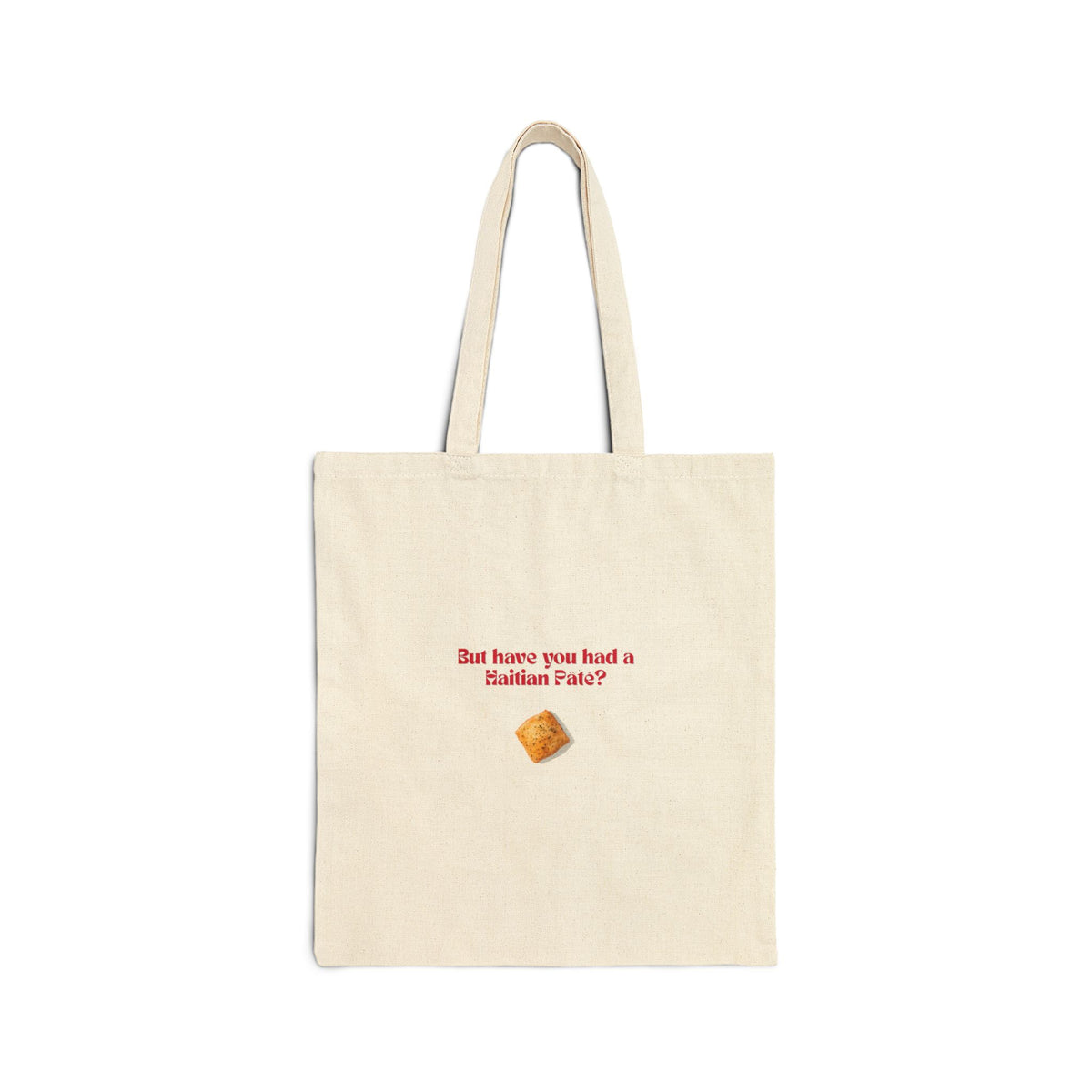 But have you had a Haitian Pate? Nou Ni Flag Market Bag