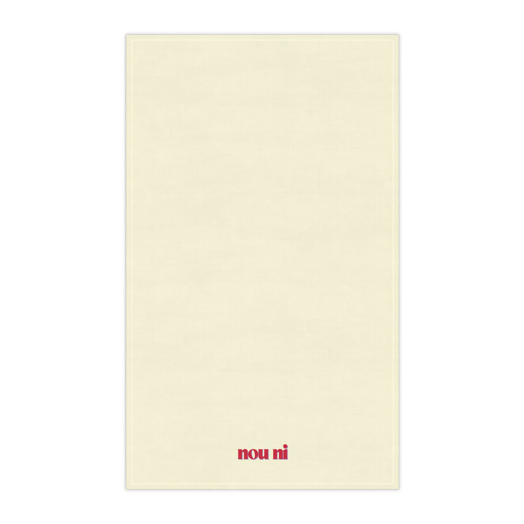 Nou Ni Patterned Tea Towel
