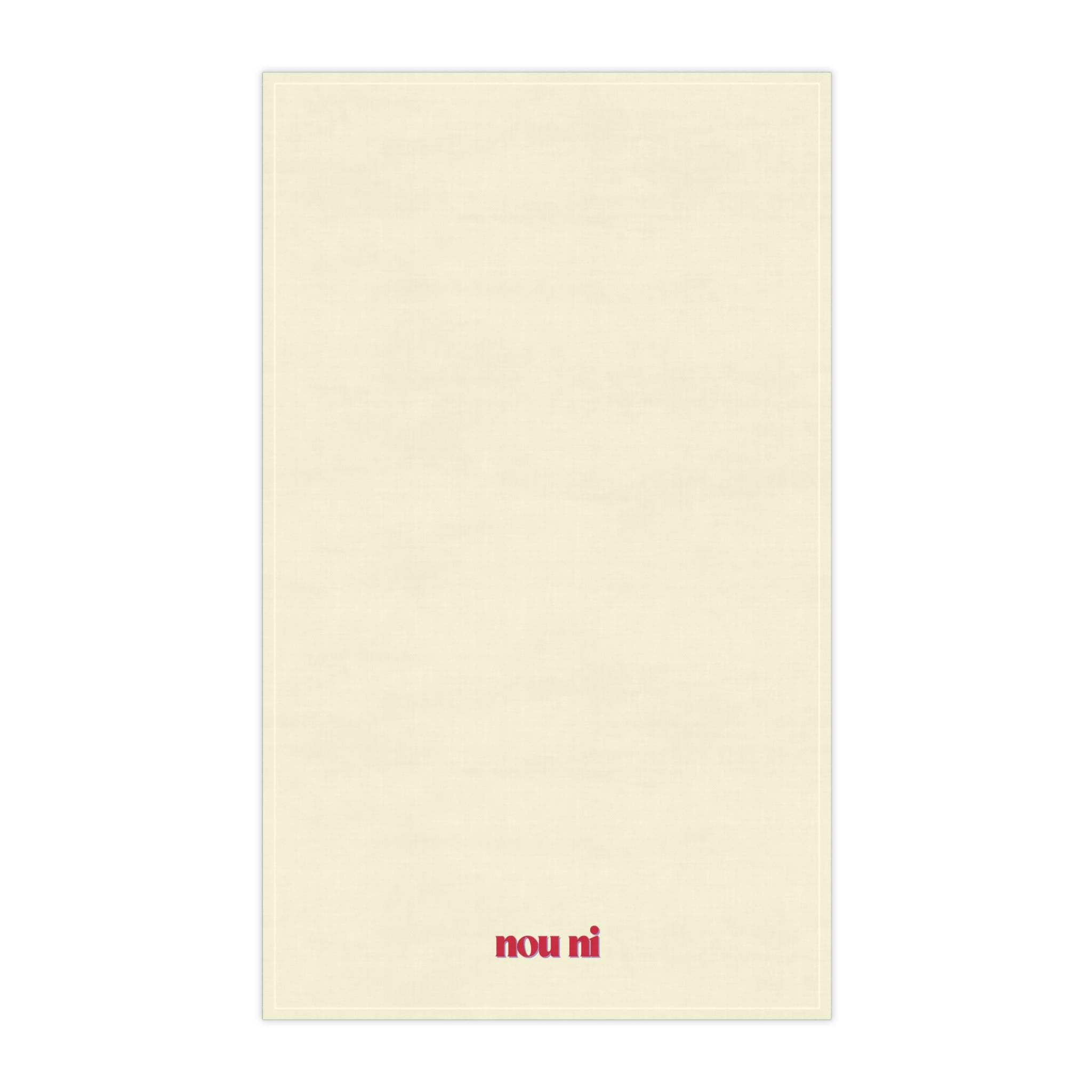 Nou Ni Patterned Tea Towel