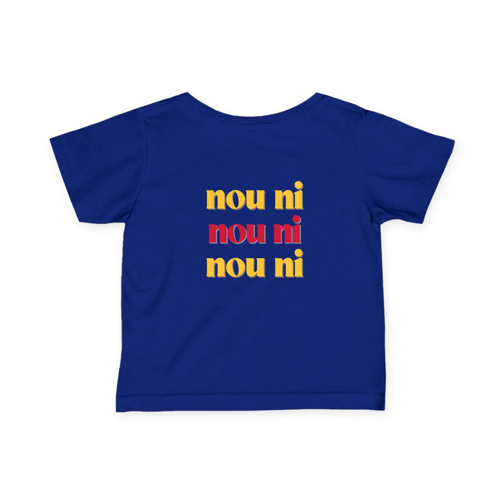 Infant Tee "Just Here for the Pâté" Graphic Baby Shirt