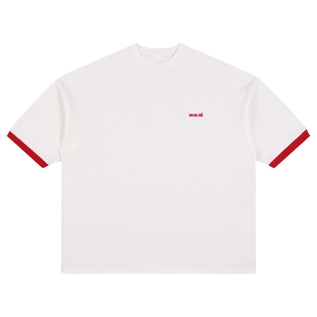 Unisex Color Block Drop Shoulder T-Shirt