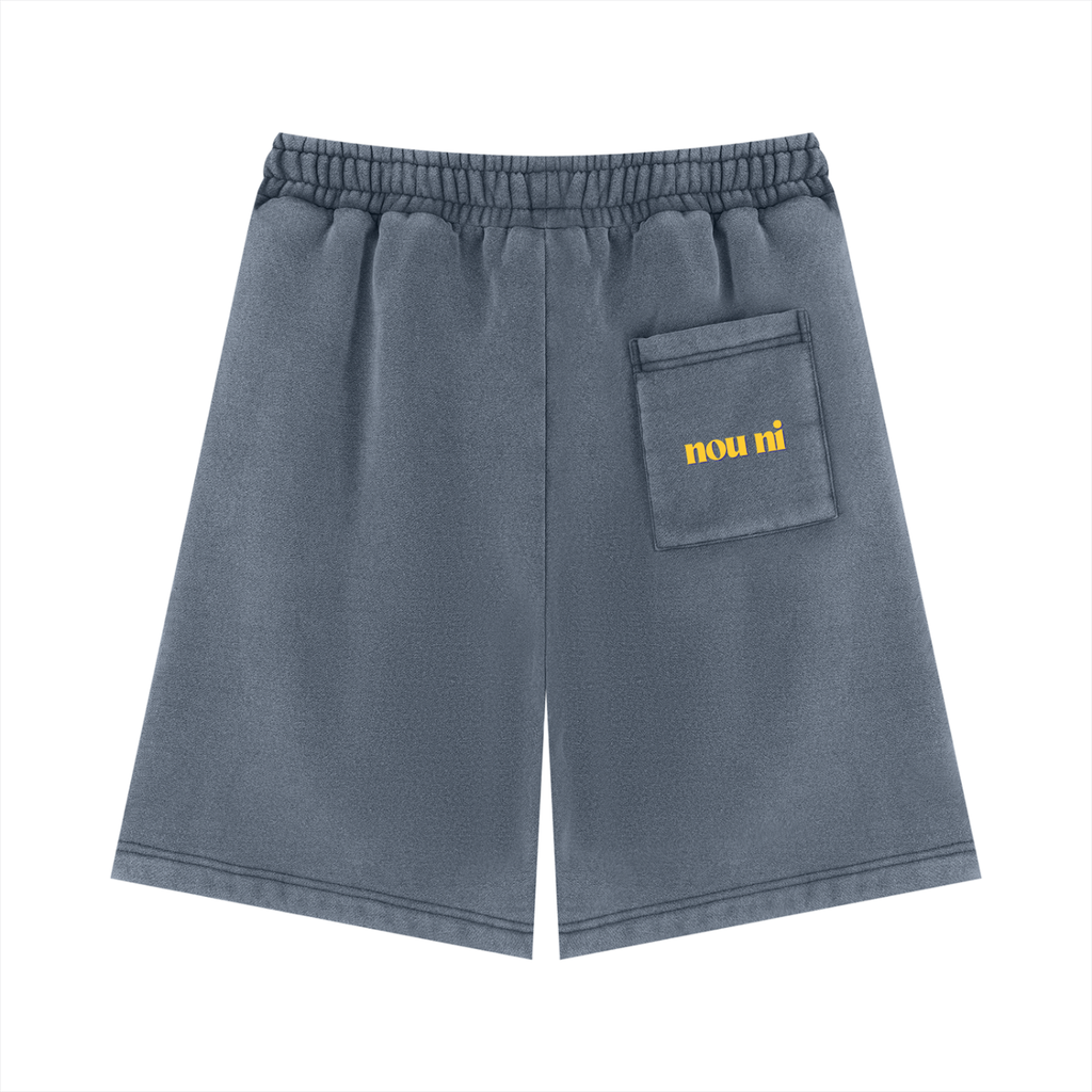 Unisex Vintage Wash Fleece Shorts