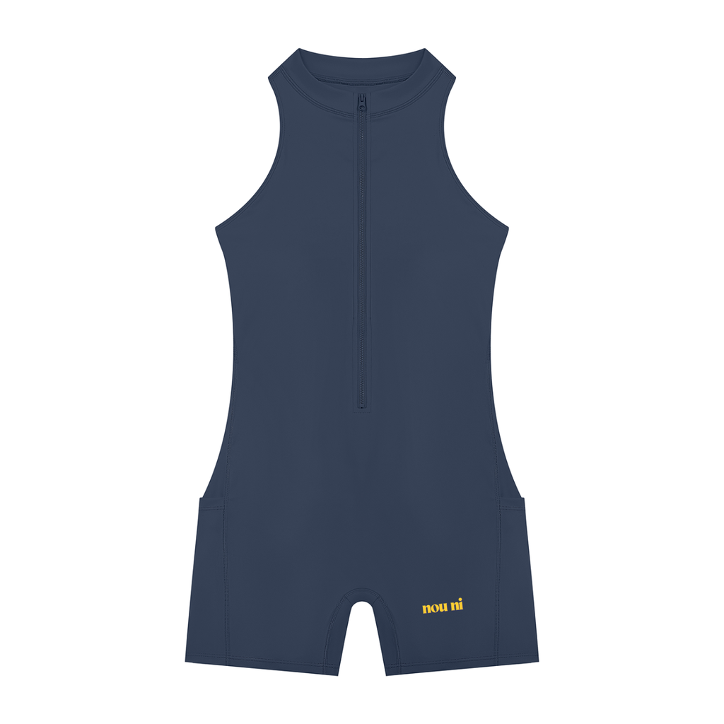 Women’s Quarter-Zip Yoga Romper