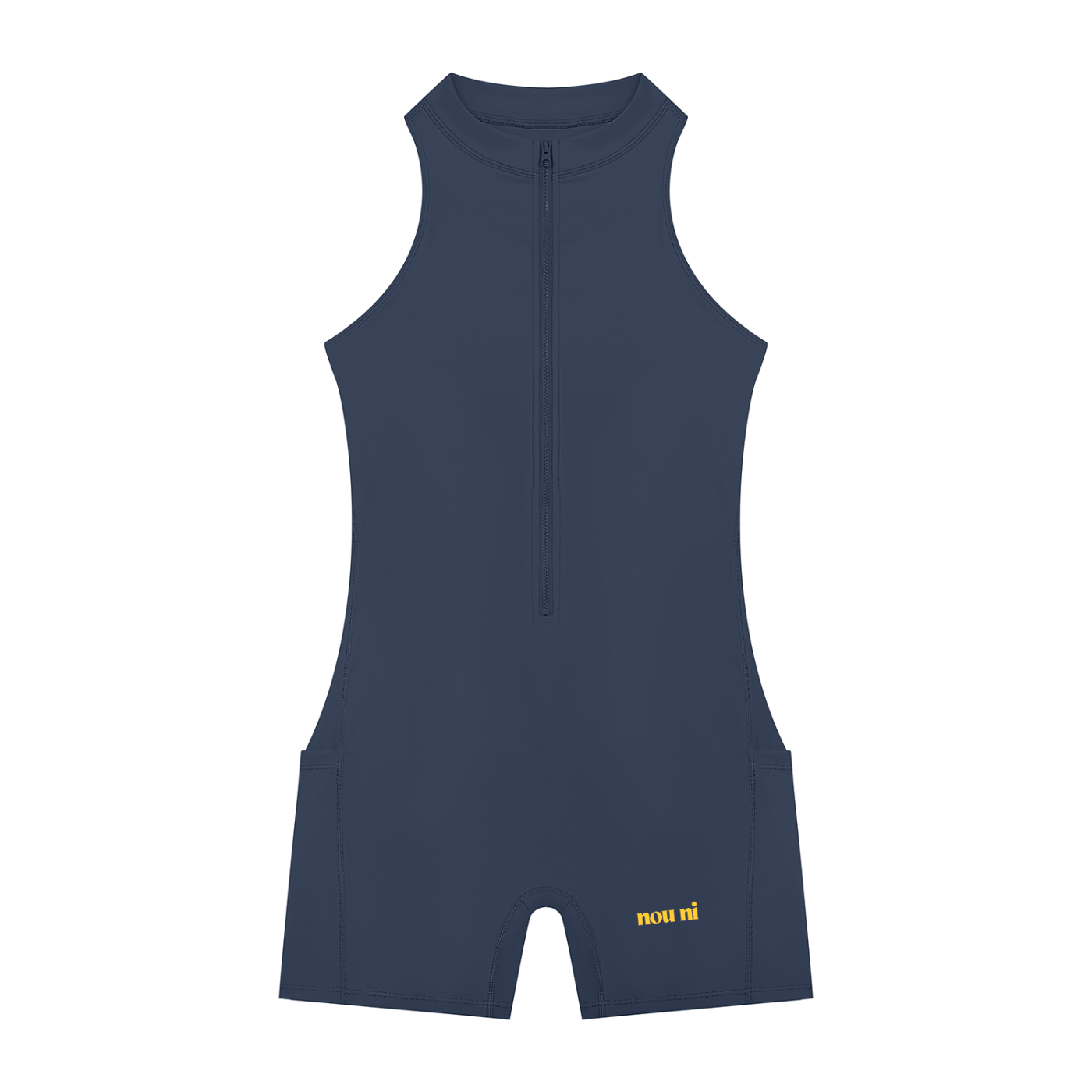 Women’s Quarter-Zip Yoga Romper