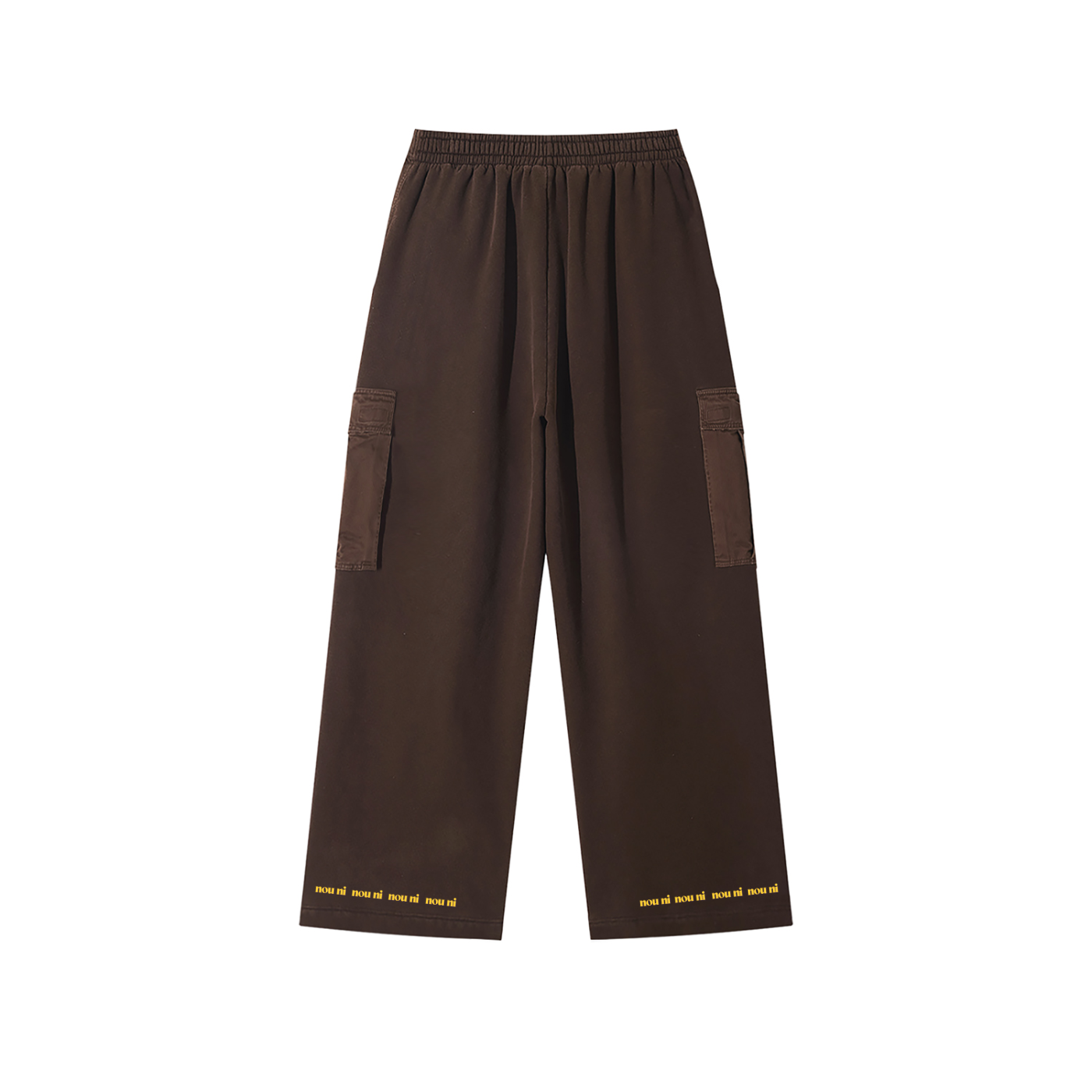 Unisex Sunfade Washed Fleece Cargo Pants