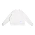 Essential Fleece Mock-Neck Crew Sweatshirt