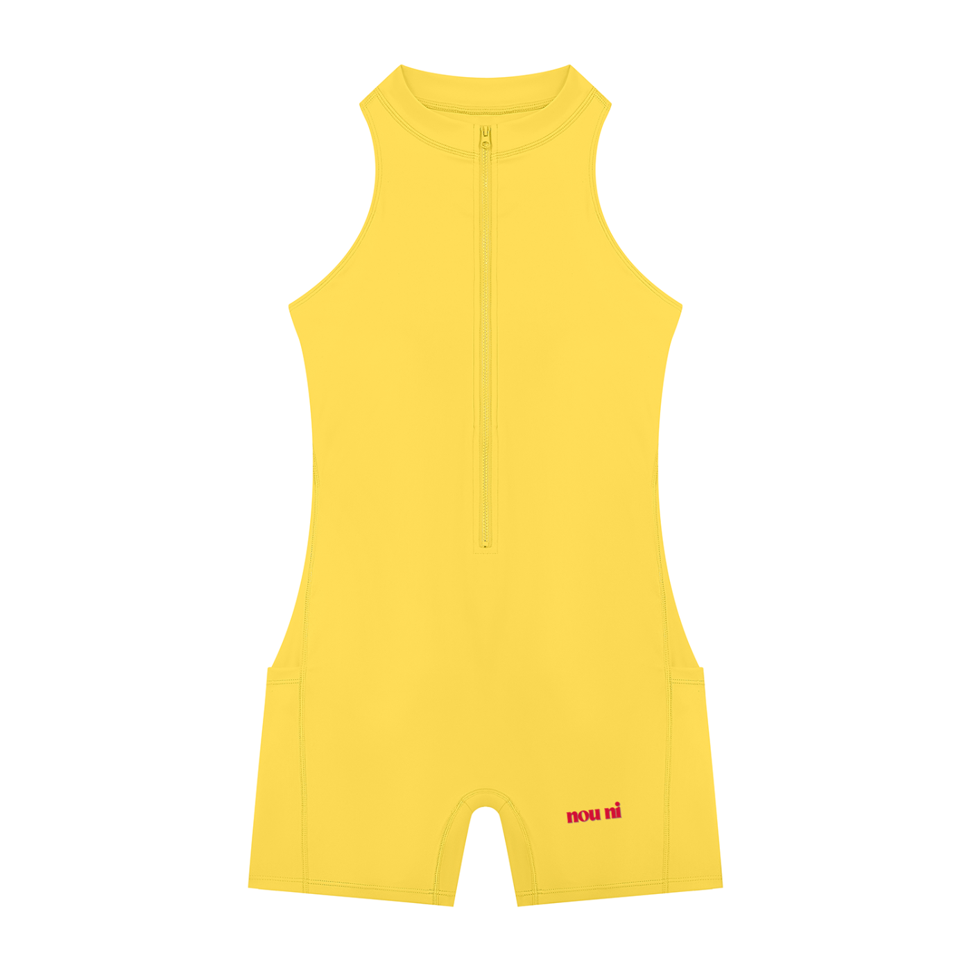 Women’s Quarter-Zip Yoga Romper