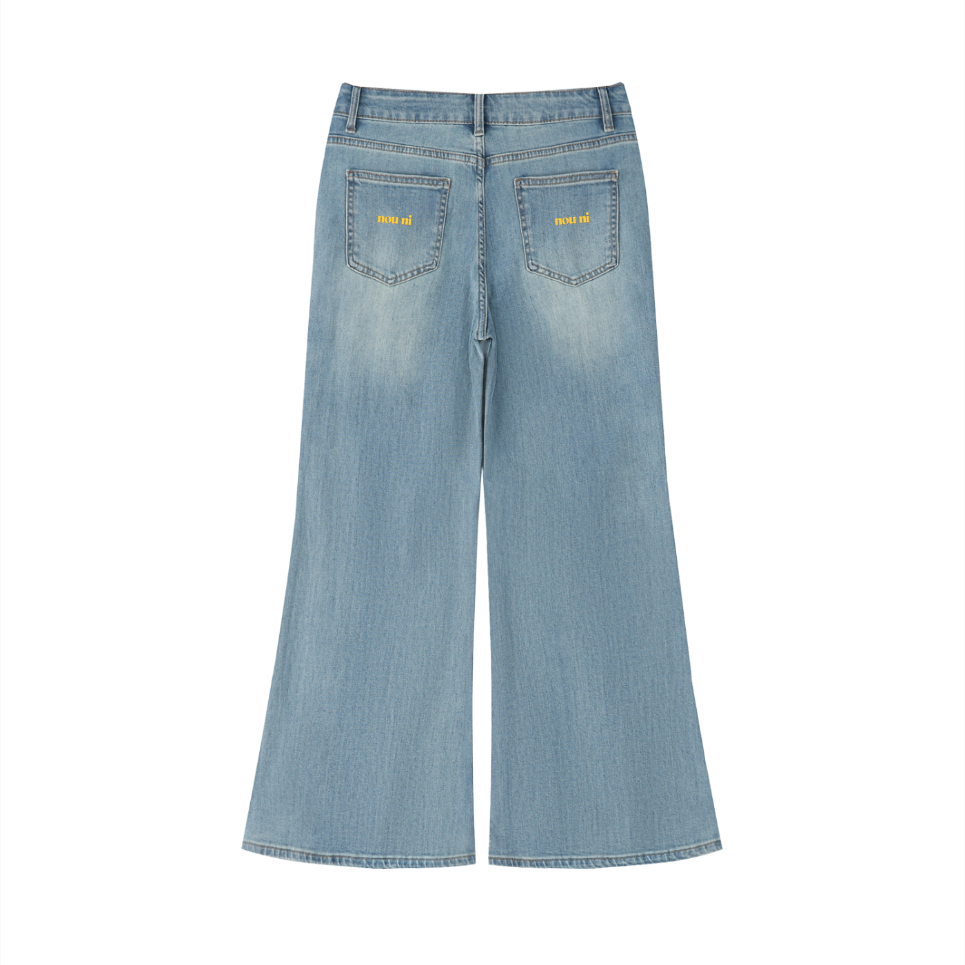 Women's Vintage Wash Flared Leg Jeans